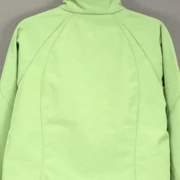 Black Diamond Jacket Womens Medium Green Full Zip Outdoor Fleece Lined Pockets - Picture 6 of 11